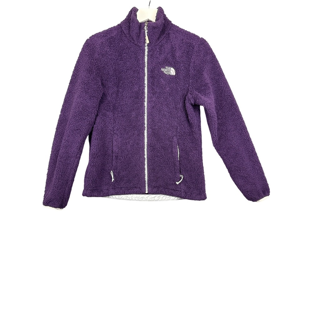 The North Face Osito 2 Fleece Jacket Purple Full Zip Womens Small CXN2‎ F14